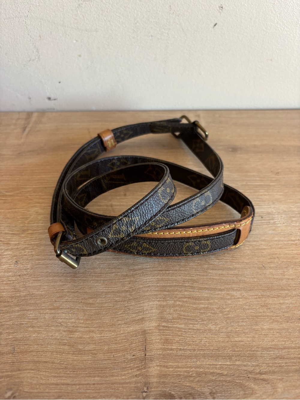 Authentic Louis Vuitton monogram crossbody strap